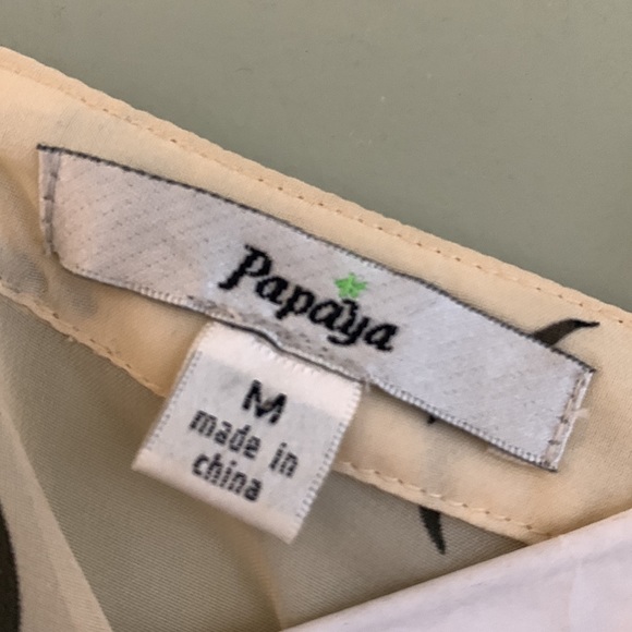 Peach see through blouse - Picture 3 of 8